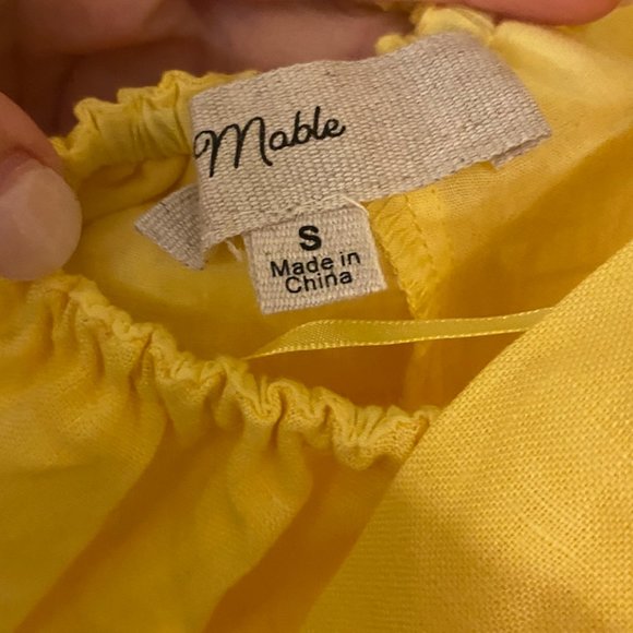 Yellow Mable Maxi dress - Picture 3 of 4